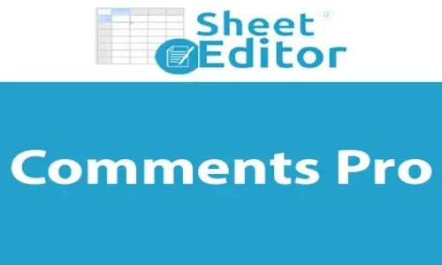 WP Sheet Editor Comments Pro Addon 1.1.37