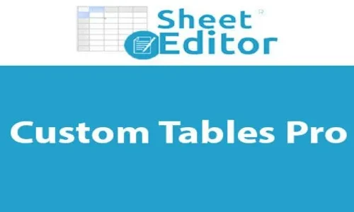 WP Sheet Editor Custom Tables Pro Addon 1.2.11