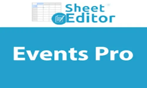 WP Sheet Editor Events Pro Addon 1.1.25