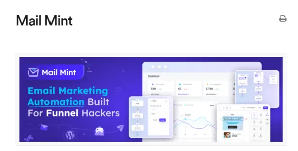 WPFunnels Mail Mint Pro best WPFunnels Mail Mint Pro WordPress email marketing download