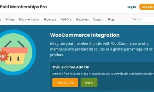 WooCommerce Addon 1.8 - Paid Memberships Pro