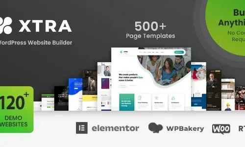 Xtra 5.3 – Multipurpose WordPress Theme