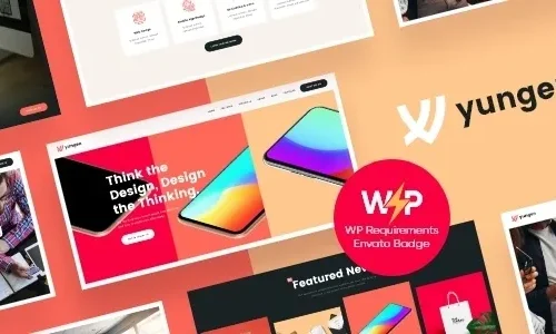 Yungen 1.0.8 – Modern Digital Agency Business WordPress Theme