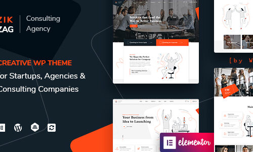 ZikZag 1.4.5 – Consulting & Agency WordPress Theme