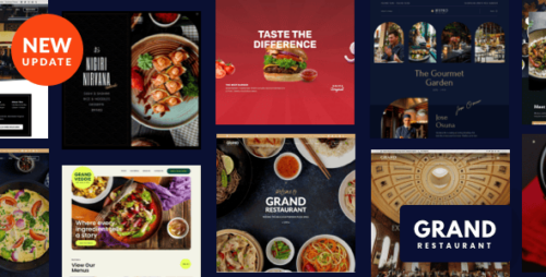 Grand Restaurant 6.8.4 – Food Business Theme