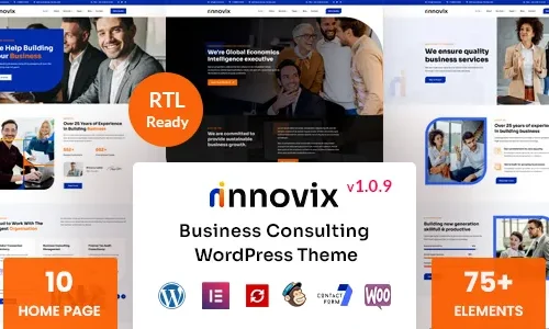 Innovix 1.0.5 – Business Consulting WordPress Theme