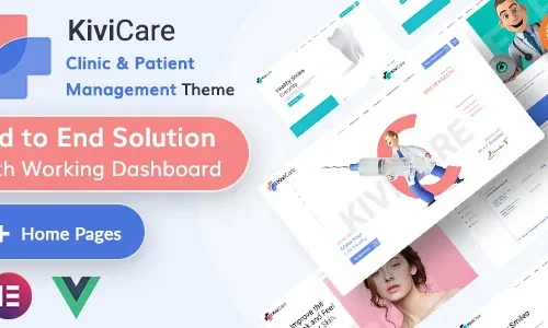 KiviCare 2.5.7 – Medical Clinic & Patient Management WordPress Theme