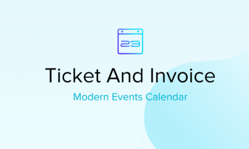 MEC Ticket and Invoice Addon 3.4.0