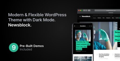 Newsblock 1.2.5 – News & Magazine WordPress Theme