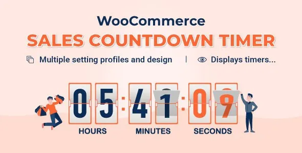 Sales Countdown Timer best WooCommerce countdown timer plugin instant download