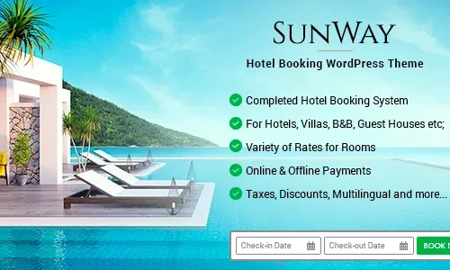 Sunway 5.6 – Hotel Booking WordPress Theme