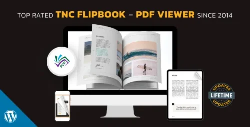best TNC FlipBook WordPress PDF viewer plugin download