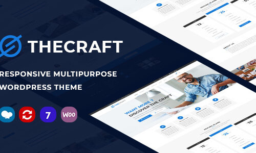 TheCraft 1.32 – Responsive Multipurpose WordPress Theme