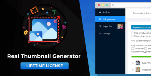 WordPress Real Thumbnail Generator 2.6.92