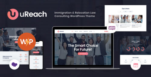 uReach 1.2.0 – Immigration & Relocation Law Consulting WordPress Theme