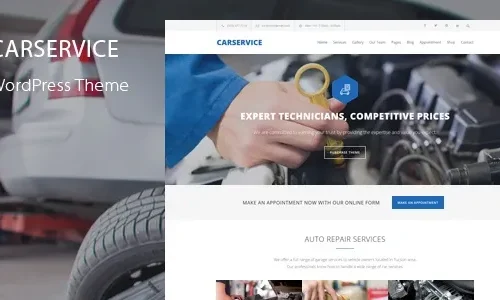 Car Service 7.7 – Mechanic Auto Shop WordPress Theme