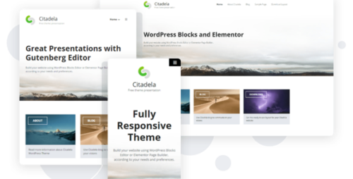 Citadela 5.11.0 – WordPress Blocks and Elementor Based Ultimate Theme