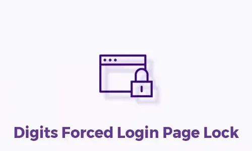 Digits Forced Login Page Lock v3.0