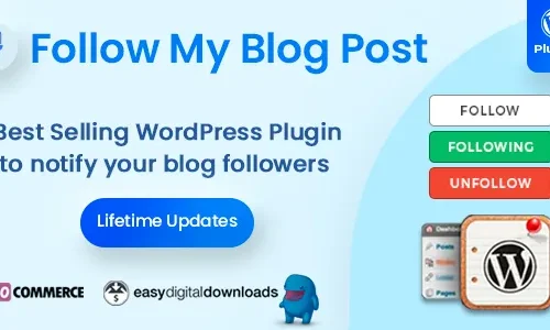 Follow My Blog Post 2.3.8 - WordPress / WooCommerce Plugin