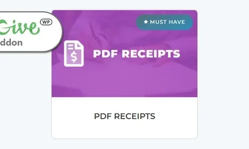 GiveWP PDF Receipts 3.2.4