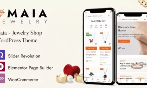 Maia 1.1.11 – Jewelry Shop WordPress Theme