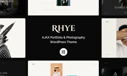 Rhye 4.0.2 – AJAX Portfolio WordPress Theme