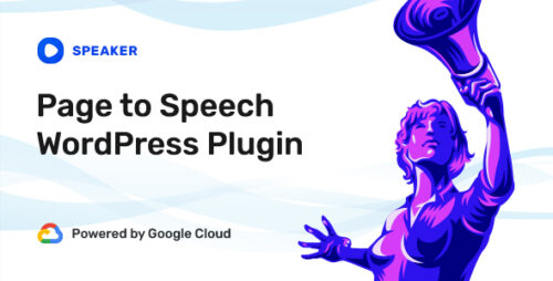 Speaker 4.0.16 – Page to Speech WordPress Plugin