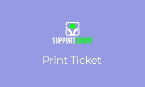 SupportCandy Print Tickets Addon 3.0.8