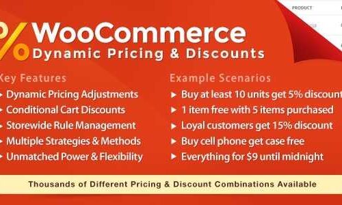 WooCommerce Dynamic Pricing & Discounts 2.4.6