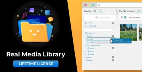 best WordPress media folder plugin instant download