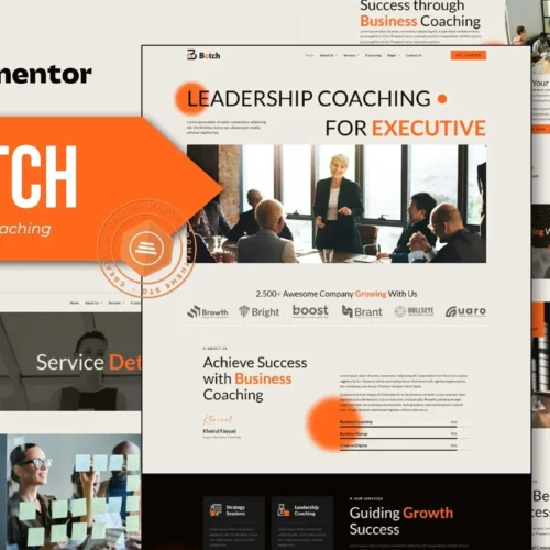 Botch - Business Coaching Elementor Template Kit