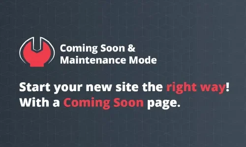 Coming Soon & Maintenance Mode PRO 6.57