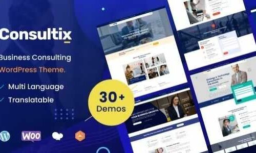 Consultix 4.0.2 – Business Consulting WordPress Theme