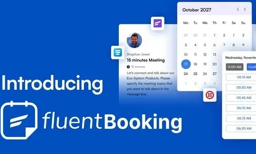 FluentBooking Pro 1.7.1 – The Ultimate WordPress Scheduling Plugin