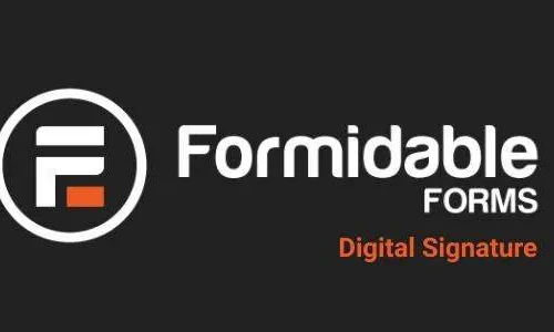 Formidable Digital Signatures Addon 3.0.4
