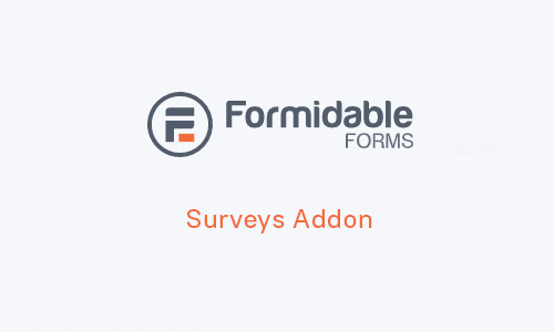 Formidable Forms Surveys Addon 1.1.4