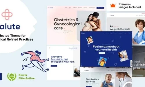 Salute 61 – Medical Theme For WordPress