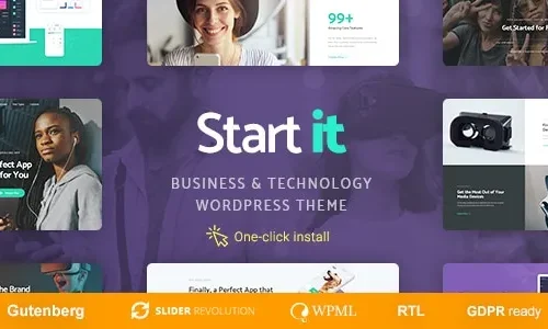 Start It 1.1.8 – Technology & Startup WP Theme