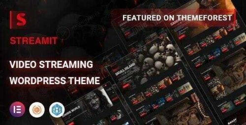 Streamit 3.4.1 – OTT/Video Streaming WordPress Theme