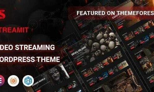 Streamit 3.4.1 – OTT/Video Streaming WordPress Theme