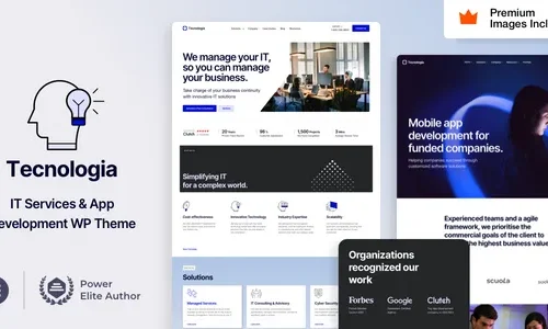 Tecnologia 5.0 – IT Services & App Development Theme