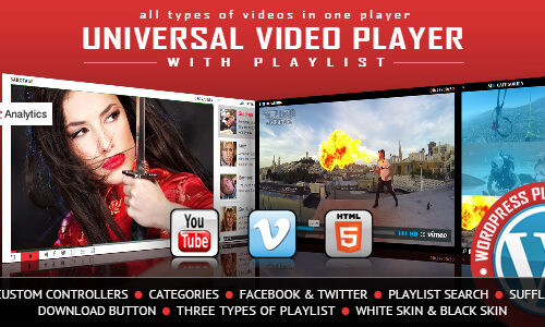 Universal Video Player Plugin 3.8.2
