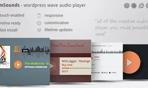 ZoomSounds WordPress Audio Player Plugin 6.91