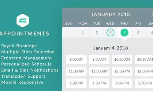 gAppointments 1.14.1 – Appointment booking addon for Gravity Forms