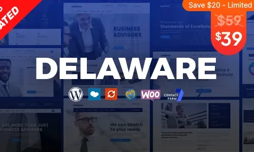 Delaware 1.3.6 – Consulting and Finance WordPress Theme