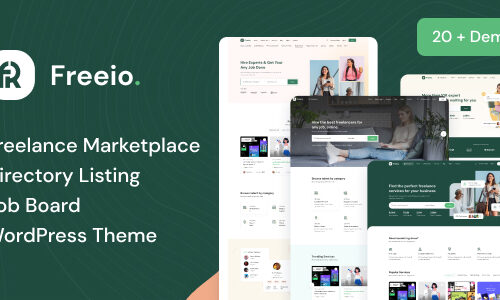 Freeio 1.3.15 – Freelance Marketplace WordPress Theme