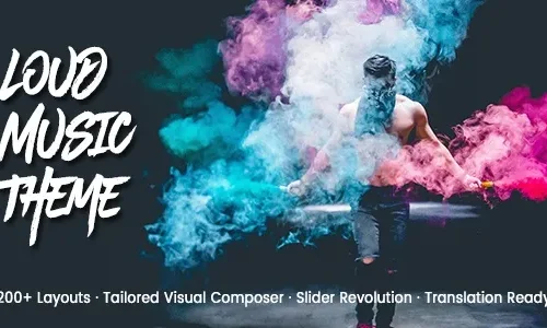 Loud 2.4.6 – Music Industry WP Theme