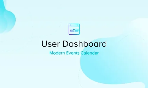 MEC User Dashboard Addon 1.4.3