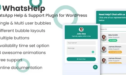 WordPress WhatsApp Support 2.4.3