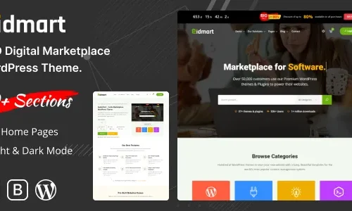 Eidmart 2.5 – Digital Marketplace WordPress Theme